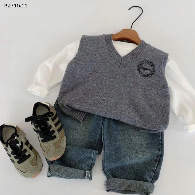 Áo len gile nhà Huzhou Zhili - sỉ 135k