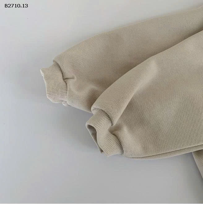 Áo nỉ có mũ cho bé  nhà Huzhou Zhili - sỉ 175k