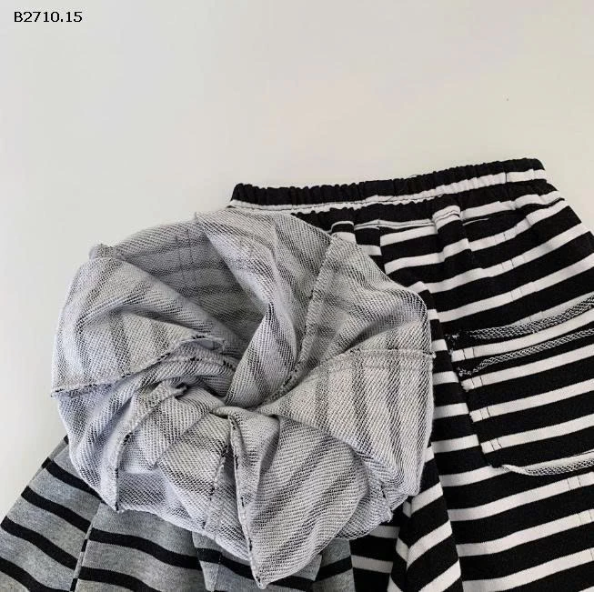 Quần dài sọc ống rộng co giãn  nhà Huzhou Zhili - sỉ 150k