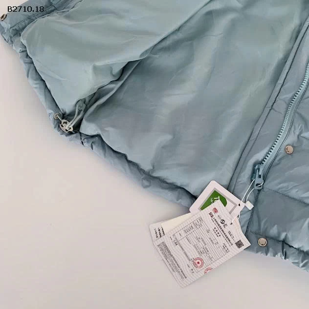 Áo khoác phao lông vũ  90% DuPont three chống ẩm nhà Huzhou Zhili - sỉ 695k