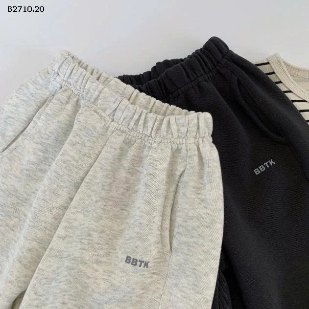 Quần dài thể thao đơn giản, màu trơn  nhà Huzhou Zhili - sỉ 160k