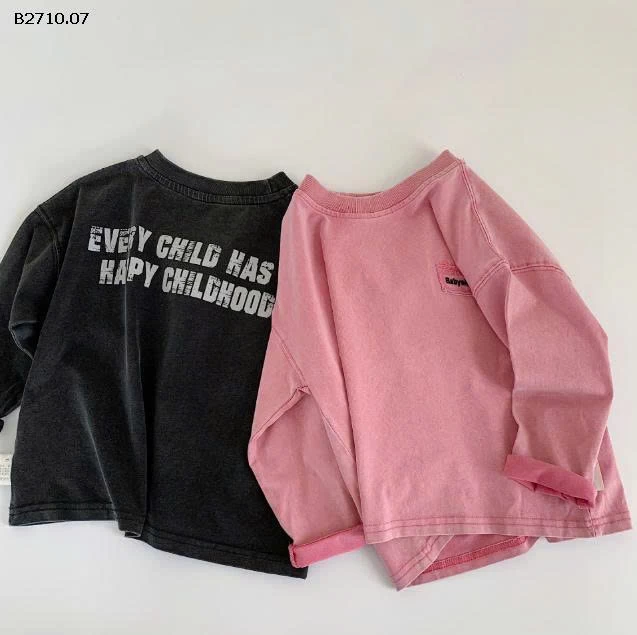 Áo thun trẻ em Maibao mùa thu 2025 phiên bản Hàn Quốc mới cho bé  nhà Huzhou Zhili - sỉ 155k