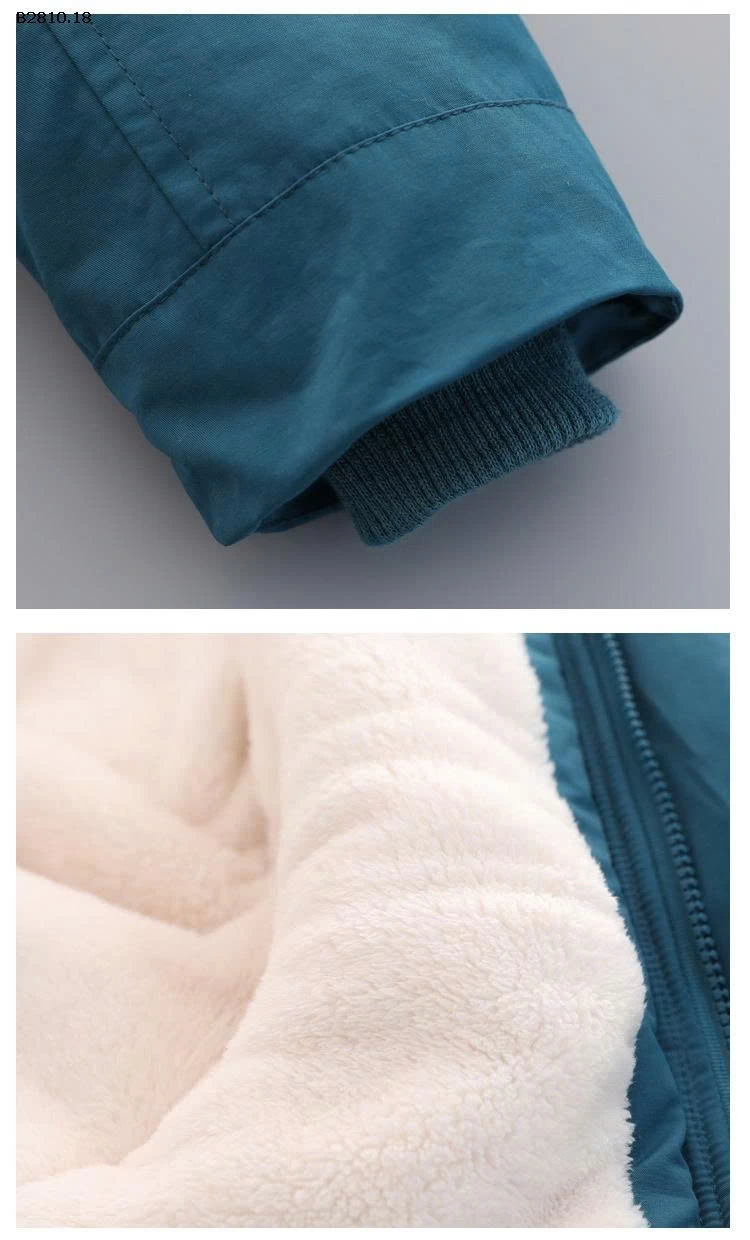 PARKA LÓT LÔNG CAO CẤP CHO BÉ -Giá sỉ 285k