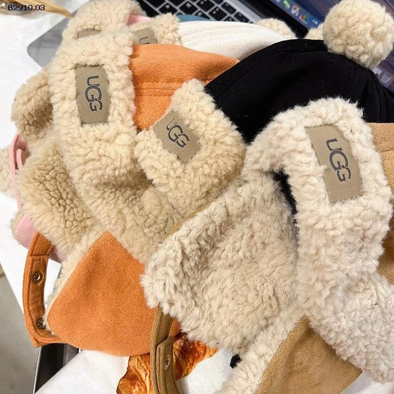 SET MŨ UGG KÈM KHĂN cực hàn xẻng-Giá sỉ 99k/set Mũ + khăn