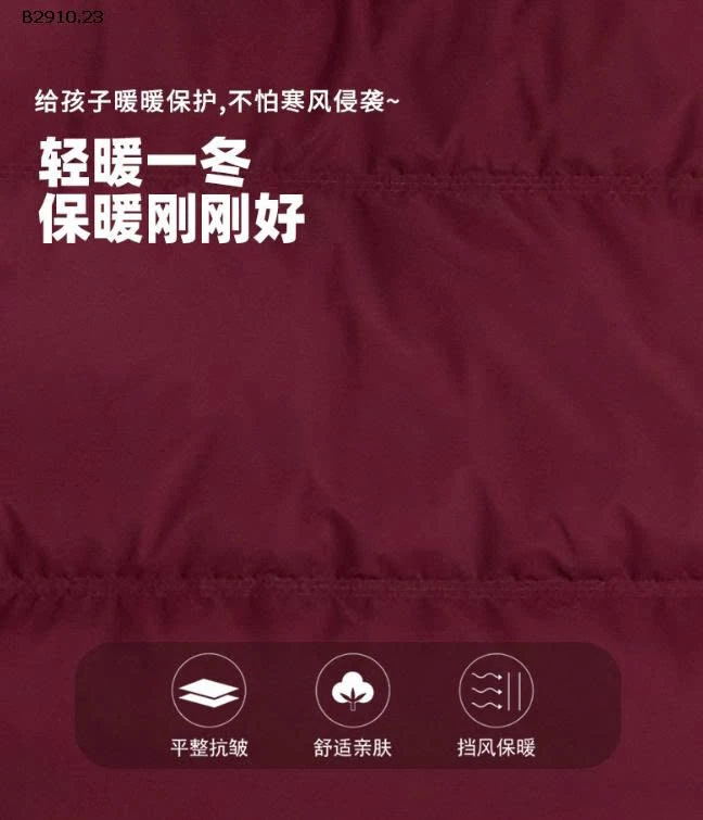ÁO KHOÁC PHAO DÁNG DÀI CHO BÉ-Giá sỉ 345k