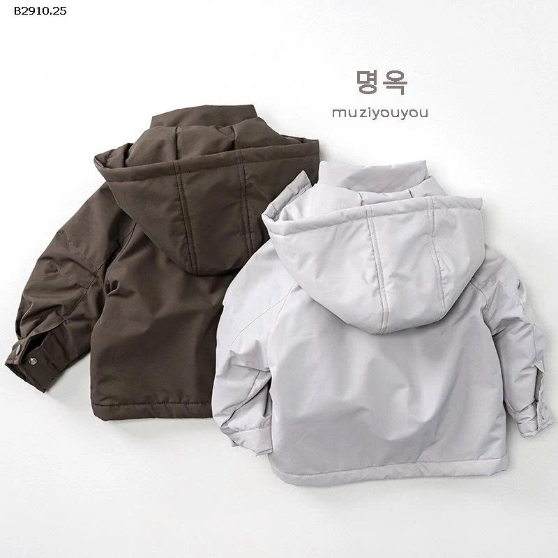 Áo khoác gió dày và nhung cho bé-Giá sỉ 299k