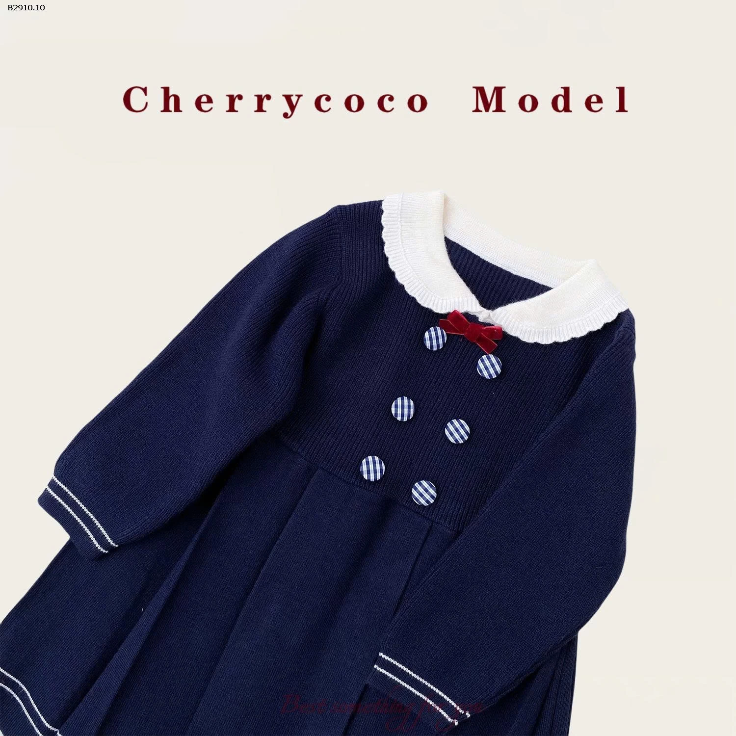 VÁY LEN CÔNG CHÚA CHERRYCOCO-Giá sỉ 255k