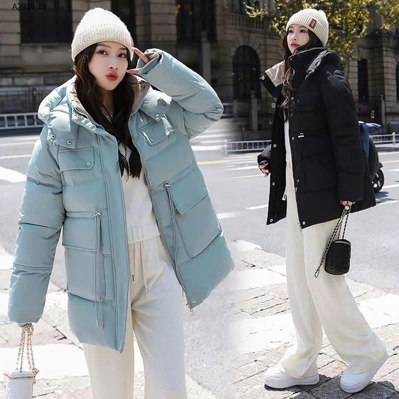 ÁO PHAO XUẤT HÀN RÚT EO - sỉ 278k