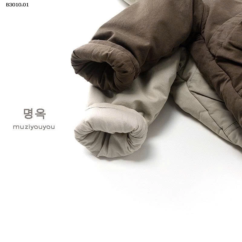 ÁO KHOÁC TRẦN BÔNG BT-Giá sỉ 286k