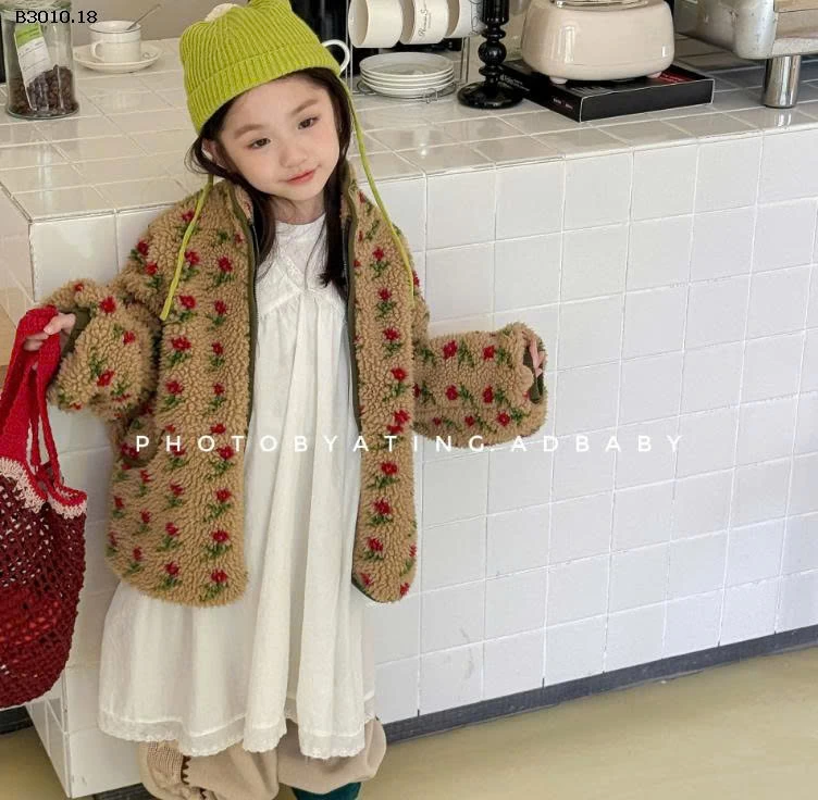 ÁO KHOÁC NỈ BÔNG ADBABY-Giá sỉ 262k