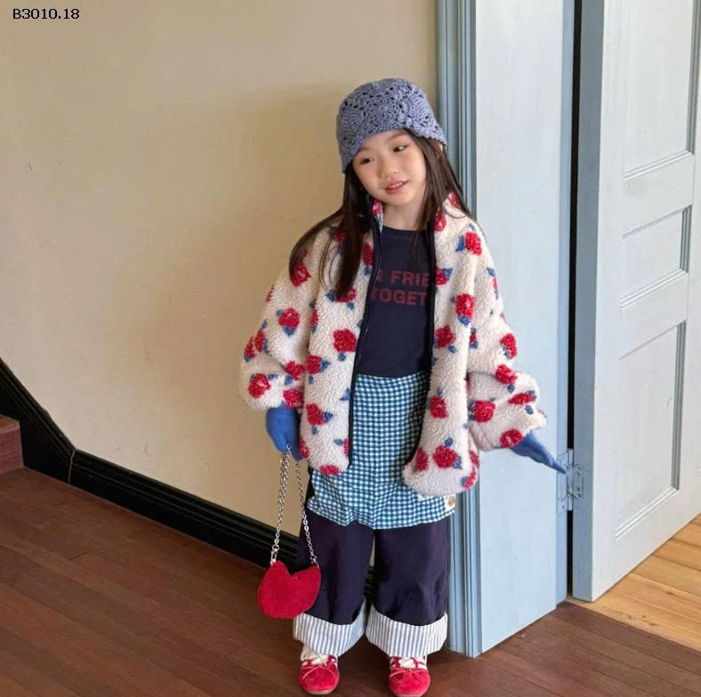 ÁO KHOÁC NỈ BÔNG ADBABY-Giá sỉ 262k