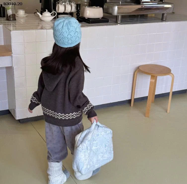 ÁO KHOÁC LEN CÓ MŨ ADBABY-Giá sỉ 298k