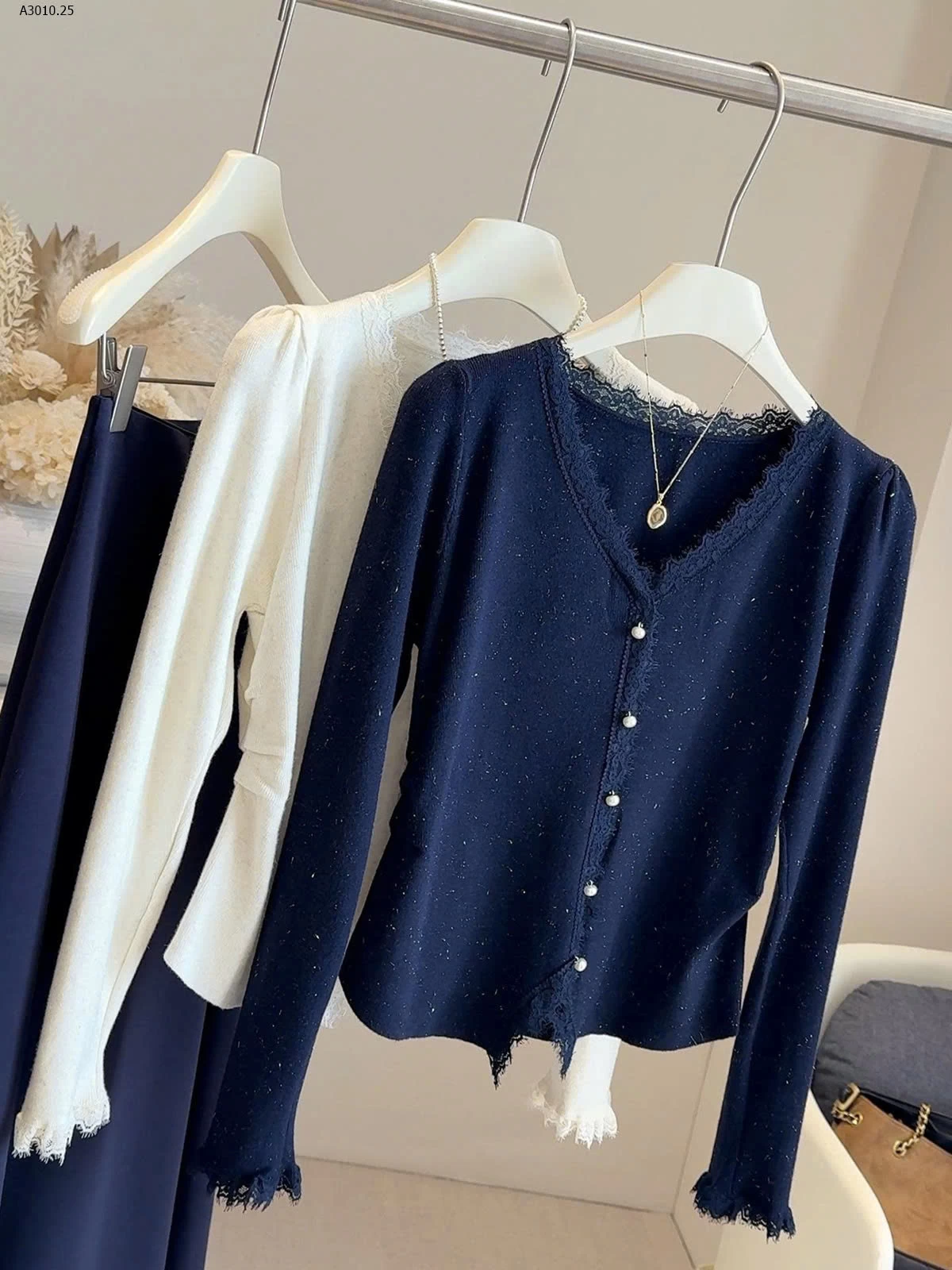 ÁO LEN NHÀ ANNA LÊN MẪU XINH XỈU #215k/c- sỉ 180k