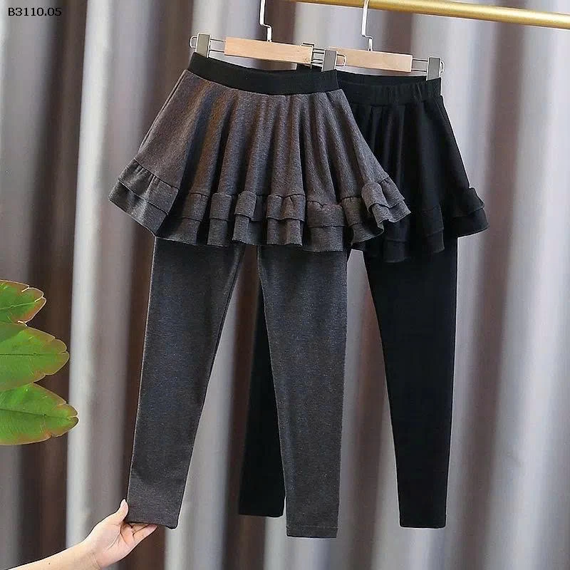 QUẦN LEGGING PHỐI VÁY QUÂY CHO BÉ -Giá sỉ 109k