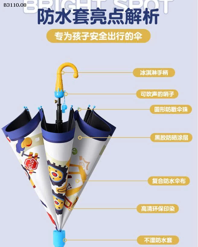 Ô  DÙ DỄ THƯƠNG CHO BÉ- Giá sỉ 72k