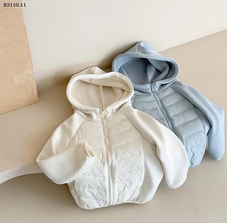 ÁO KHOÁC  CHO BÉ NHÀ PP ELEPHANT-Giá sỉ có mũ giá  210k không mũ giá 202k