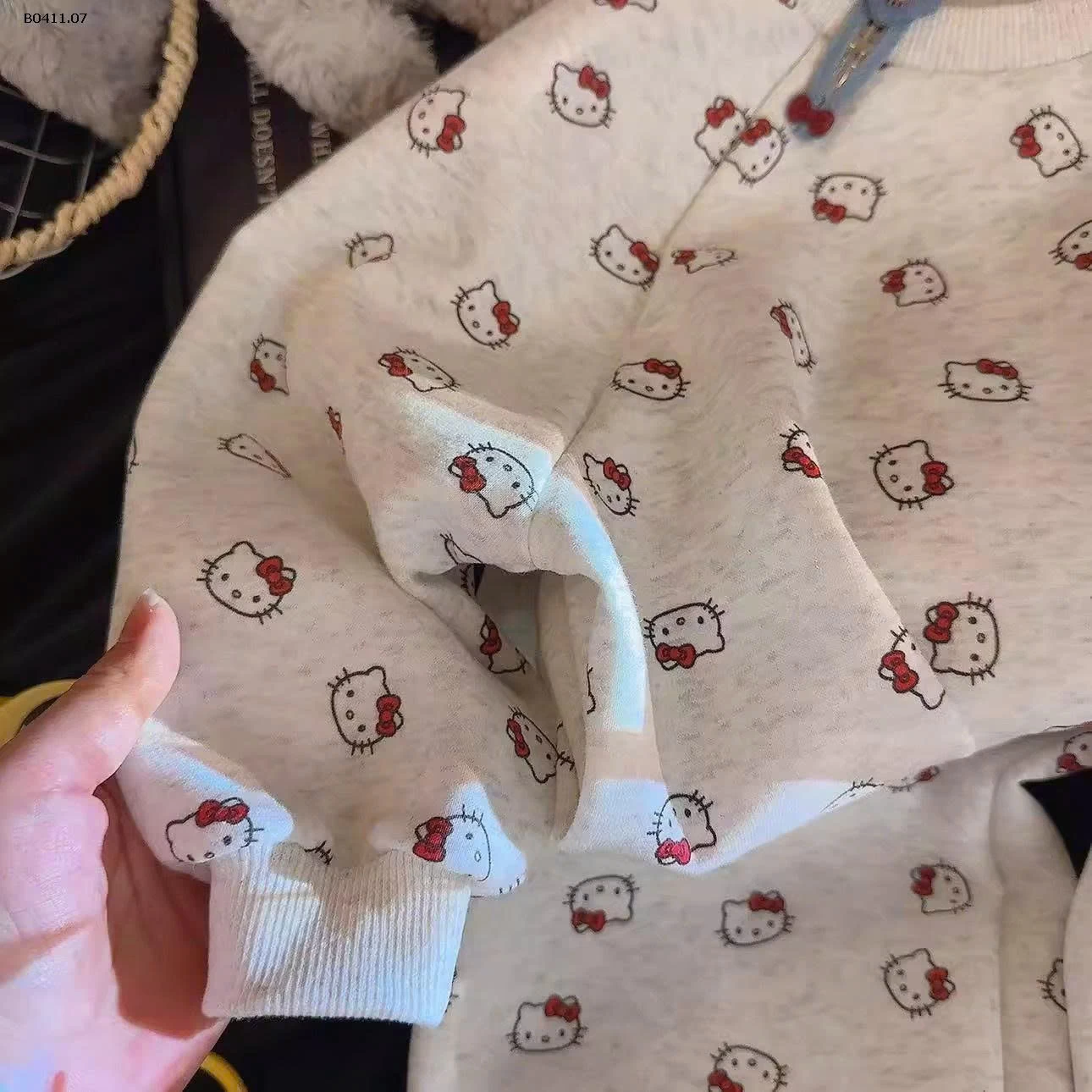 SET NỈ KITTY NHÍ -Giá sỉ 105k/s