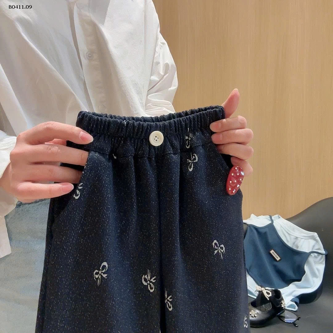 Quần ống rộng phối chân ren bg -Giá sỉ 90-120   85k 130-160   94k