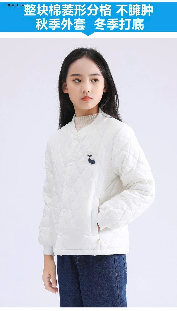 ÁO PHAO LÓT LÔNG SIÊU ẤM CHO BÉ  - sỉ 163k
