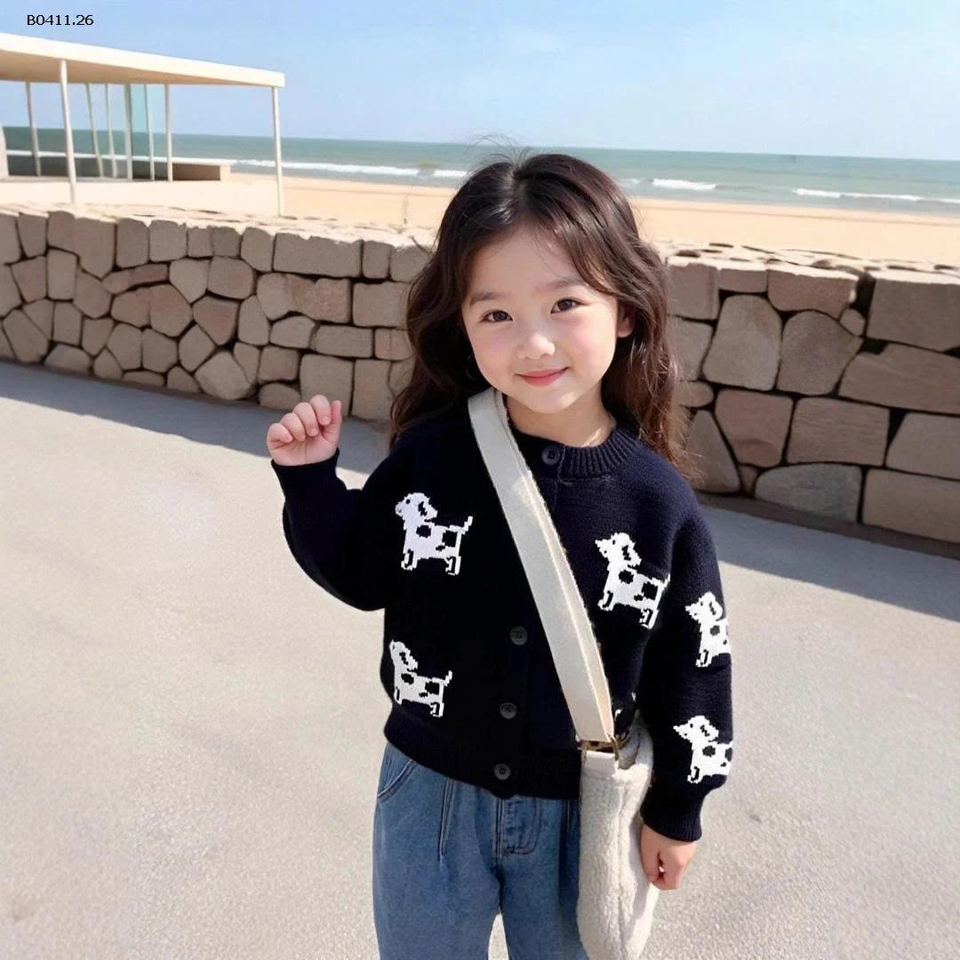 ÁO LEN CARDIGAN BÉ -Giá sỉ 133k