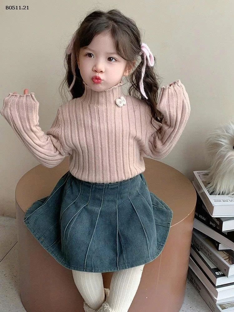 ÁO LEN CỔ LỌ BG - sỉ 135k