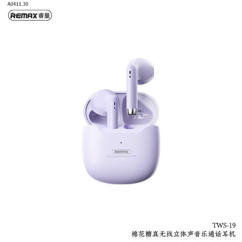 TAI NGHE BLUETOOTH REMAX TSW-19 MỚI NHẤT - sỉ 230k