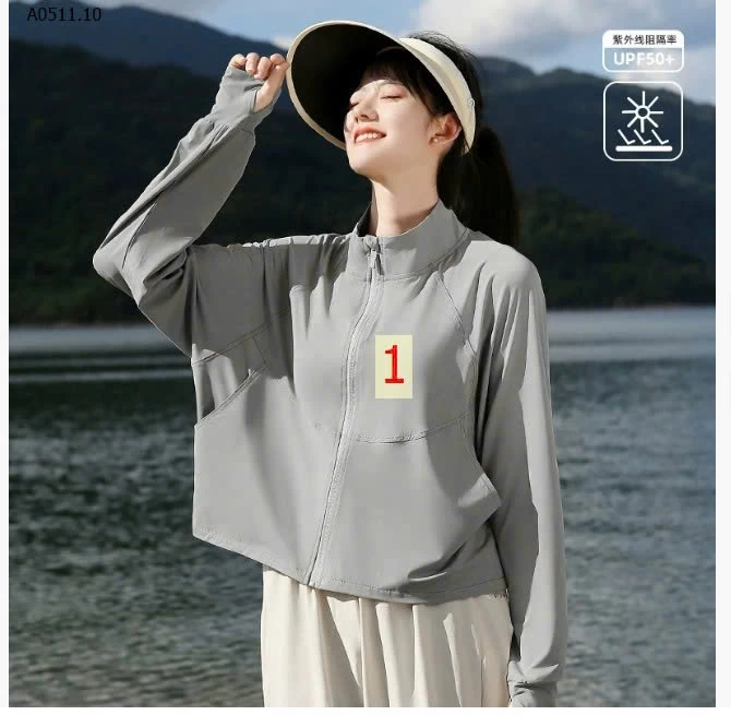 ÁO CHỐNG NẮNG DÁNG RỘNG CROPTOP - sỉ 173k