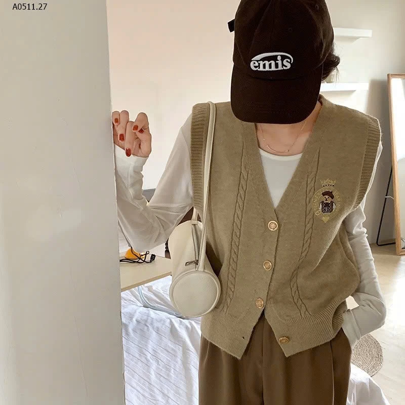 ÁO GILE LEN GẤU CHO NỮ  - sỉ 145k