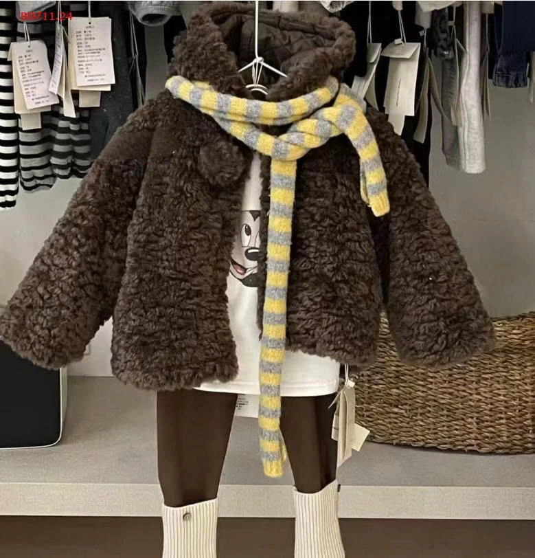 ÁO KHOÁC LÔNG TAI GẤU-Giá sỉ 280k