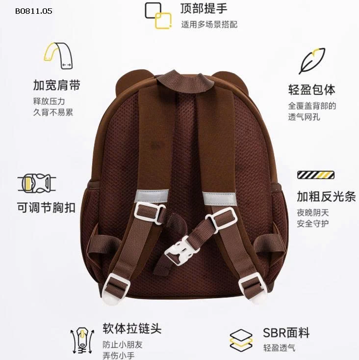 BALO GẤU CUTE CHO BÉ-Giá sỉ : sz to : 180k sz nhỏ : 173k