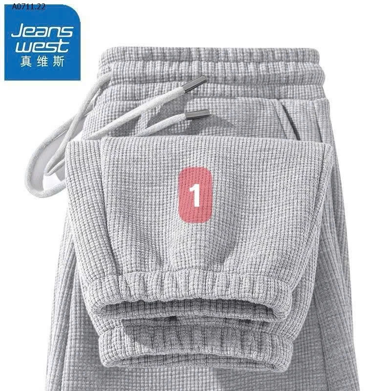 Quần nỉ tổ ong cho nam chính hãng jeanswest  - sỉ 250k