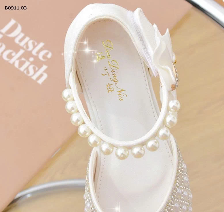 Giày pha lê kiểu mới cho bé gái - sỉ giá 229k