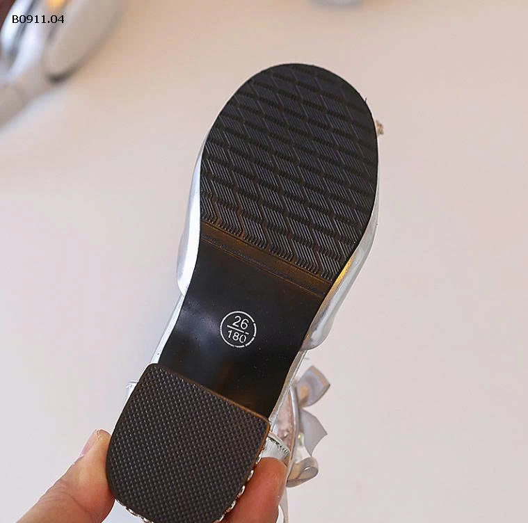 GIÀY CAO GÓT QUAI ĐÍNH NƠ BG-Giá sỉ  sz 27-30: 165k  sz 31-35: 172k 