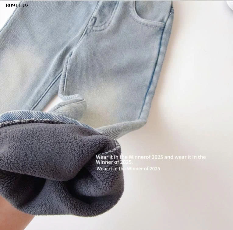 QUẦN JEANS XANH NHẠT BÉ GÁI-Giá sỉ 223k