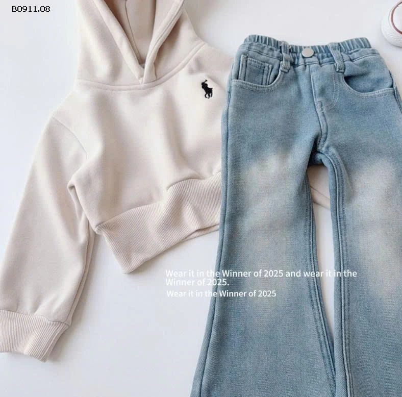 ÁO HOODIE BASIC BÉ GÁI- sỉ 202k