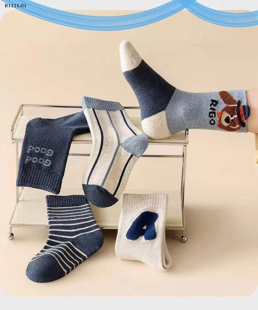 SET 10 ĐÔI TẤT COTTON CUTE CHO BÉ- sỉ 65k/set 10 đôi