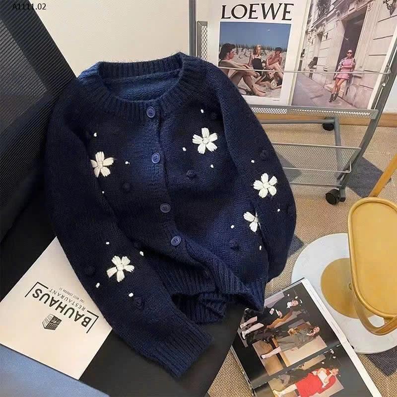 ÁO LEN HOA CHO NỮ  - sỉ 145k