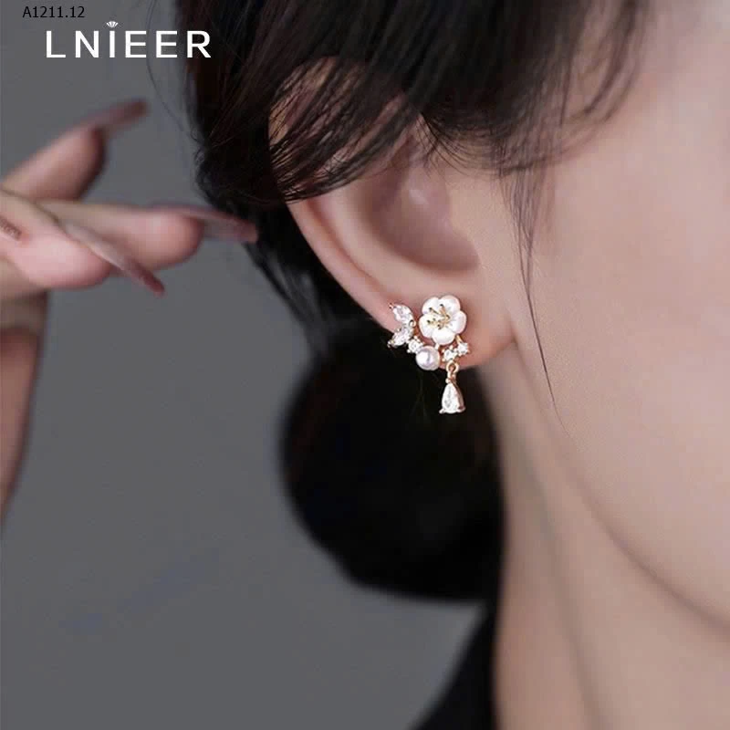 BÔNG TAI HÌNH HOA LNIEER- sỉ 170k