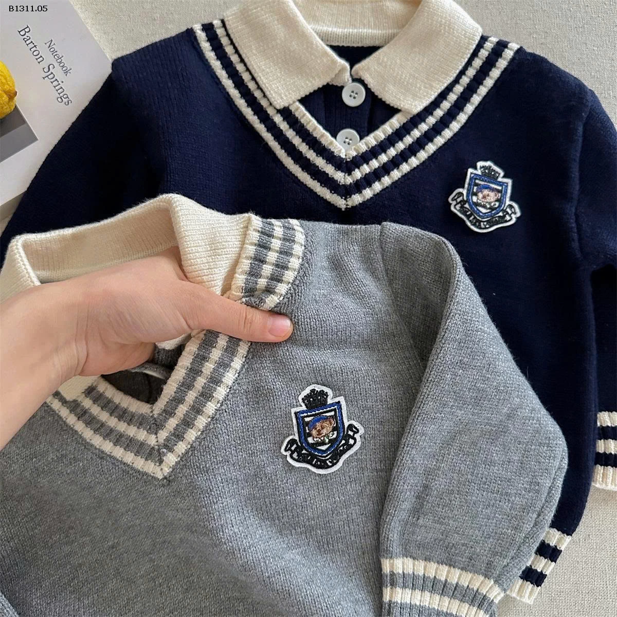 ÁO LEN CỔ POLO BT -Giá sỉ 177k