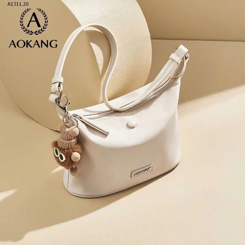 Túi Aokang trắng mẫu mới xinh - sỉ 330k