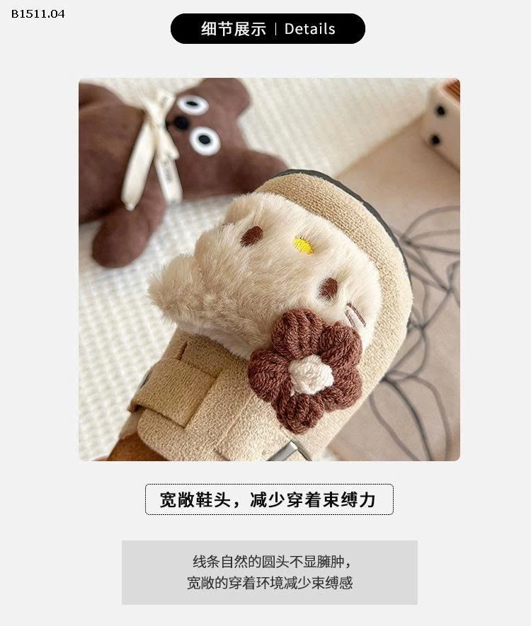dép cho bé siêu cute còn ấm -Giá sỉ 125k