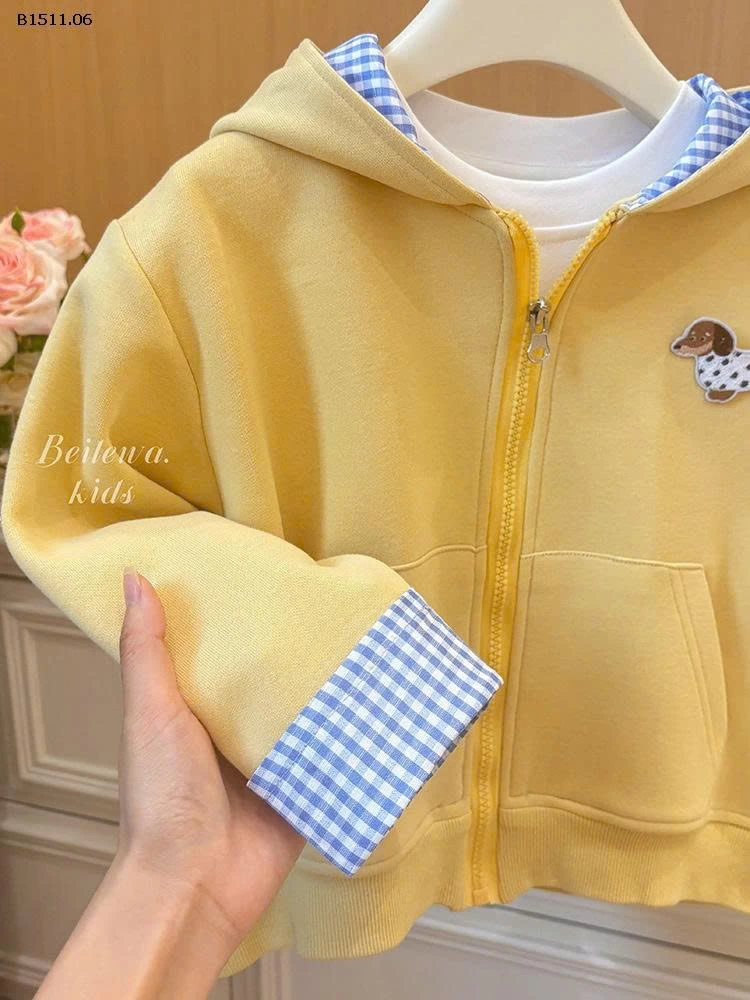 ÁO KHOÁC NỈ CHO BG -Giá sỉ 145k