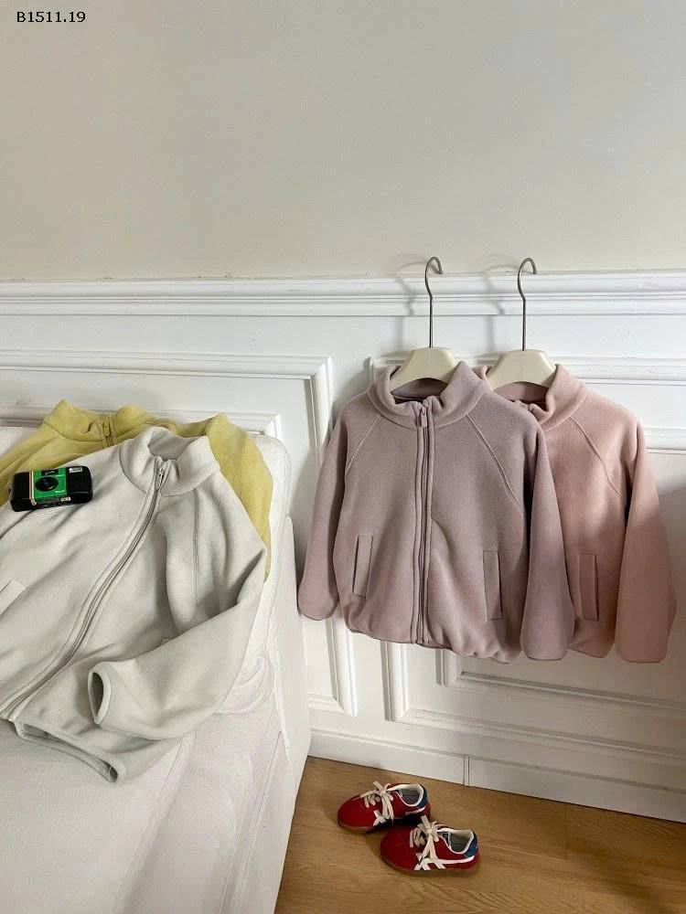 Áo khoác cotton có lớp lông cừu nhà Elmo Baby Kids  AMBB-Giá sỉ size 90-150 : 215k sz 160 : 228k sz 170 : 225k