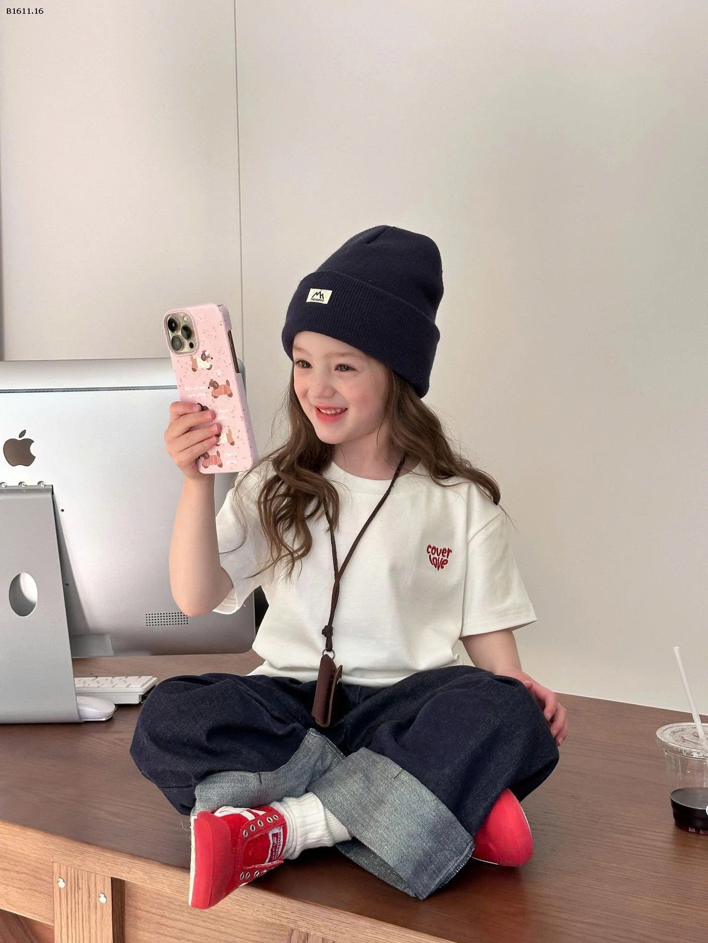 Áo thun thêu chữ  nhà Elmo Baby Kids  AMBB -Giá sỉ size 90-150 : 109k sz 160 : 119k sz 170 : 126k