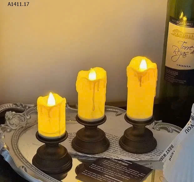 Combo 3 đèn nến điện  - Giá sỉ 77k /1 set 3c