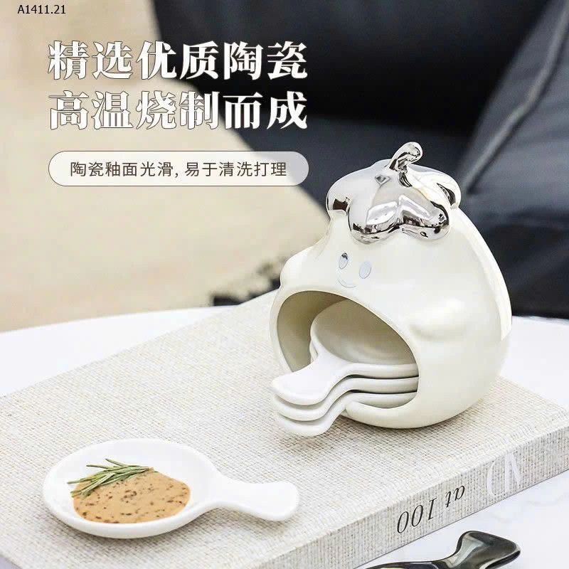 ĐĨA CHẤM + GÁC ĐŨA BÀN ĂN SIÊU XINHH  - Giá sỉ 155k/set