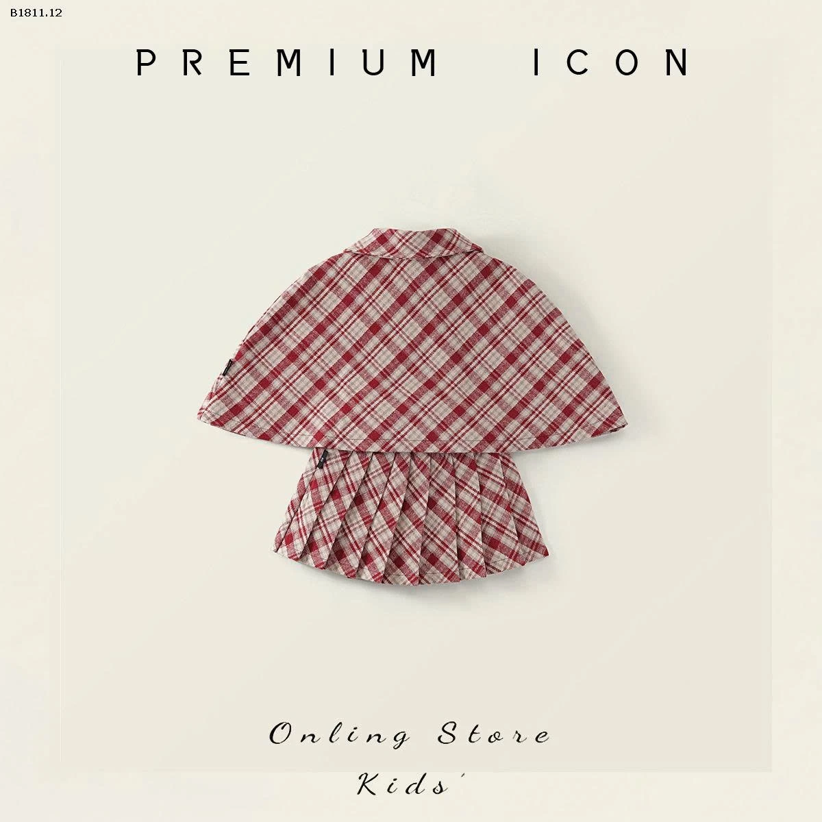 Váy xinh mùa Thu- Đông Đỉnh nóc kịch trần Premium-Giá sỉ  230k/1 set