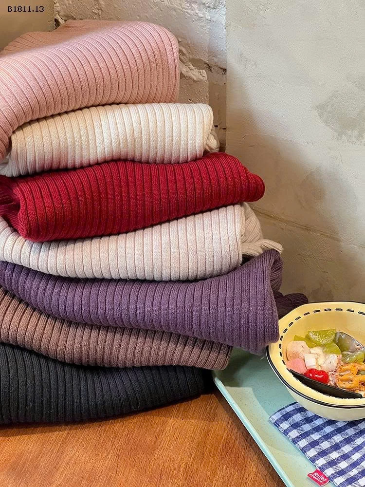 Áo len ren cổ bèo trẻ em Elmo Baby AMBB - giá sỉ  size 90-150 : 155k size 160 : 167k