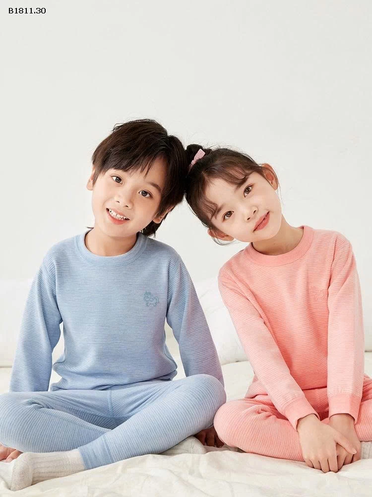 BỘ NỈ SIZE ĐẠI CHO BÉ -Giá sỉ  Sz 100-130 : 109k  Sz 140-170: 139k