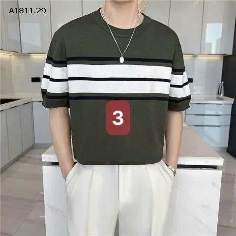 ÁO THUN DỆT KIM NAM-Giá sỉ 183k